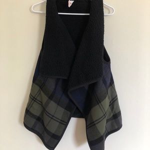 Plaid Soft Vest